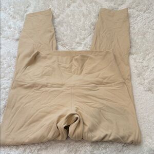 Lululemon Yellow High-Waisted Leggings 23” size 6